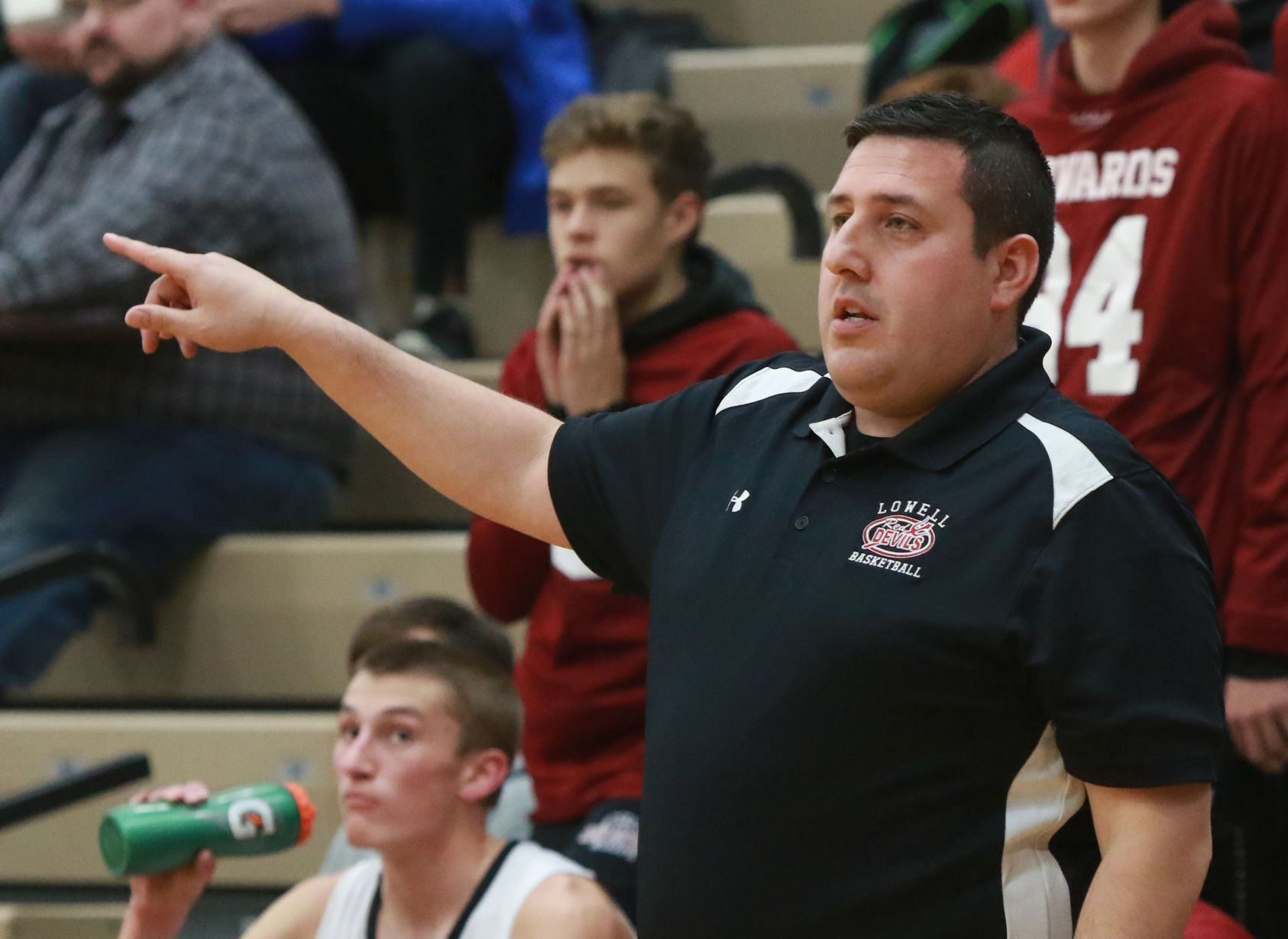 Boys basketball - Valparaiso at Lowell